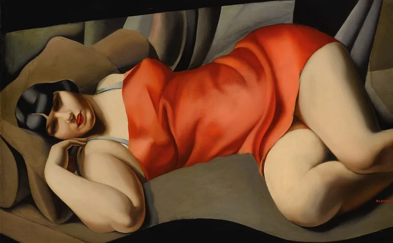 La Tunique rose di Tamara de Lempicka