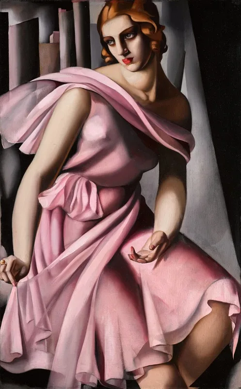 Portrait de Romana de la Salle di Tamara de Lempicka