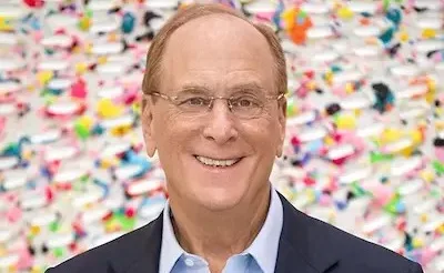 Larry Fink prevede ancora una grande volatilità nei mercati finanziari